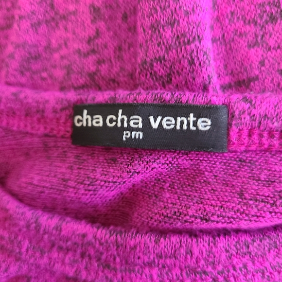 Cha Cha Vente Woman's Long Sleeve Blouse, Size: PM Color: Purple - Picture 7 of 14